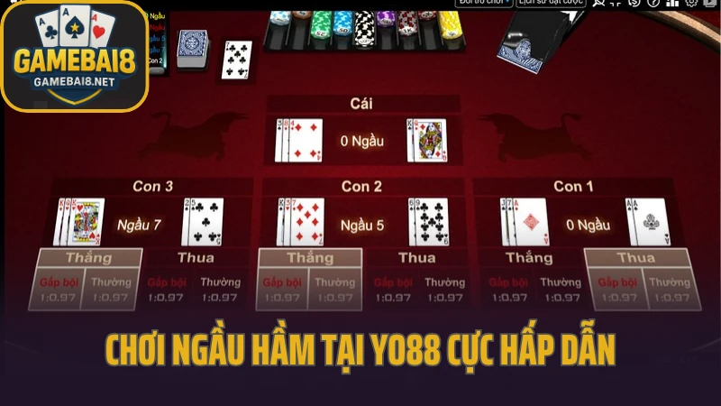 Yo88 - chơi game mượt mà trên mọi thiết bị không lo giật lag 6 Chơi ngầu hầm tại yo88 là thử thách cực hấp dẫn
