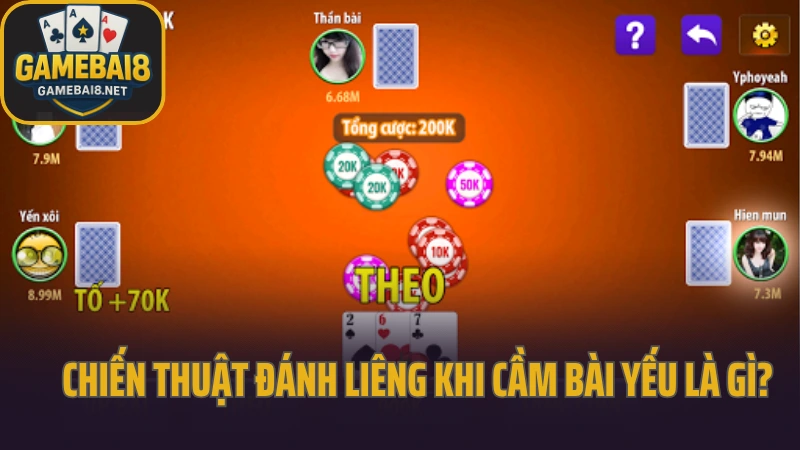 Chiến thuật đánh liêng khi cầm bài yếu không thua 2 Chiến thuật đánh liêng khi cầm bài yếu là gì?