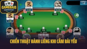 Cầm bài xấu đánh sao? 3 chiến thuật đánh liêng kèo dưới thành kèo trên