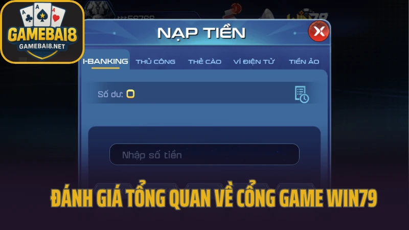 Win79 - sân chơi quen thuộc với người chơi yêu thích sự ổn định 3 Đánh giá tổng quan về cổng game win79