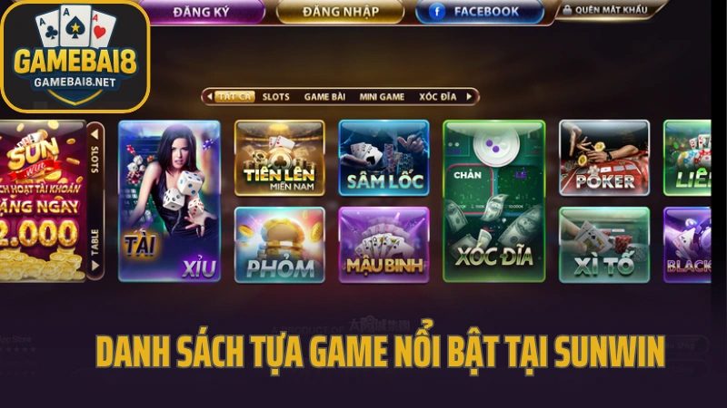 Sunwin - thế giới giải trí đầy màu sắc dành cho game thủ việt 5 Danh sách tựa game nổi bật tại sunwin