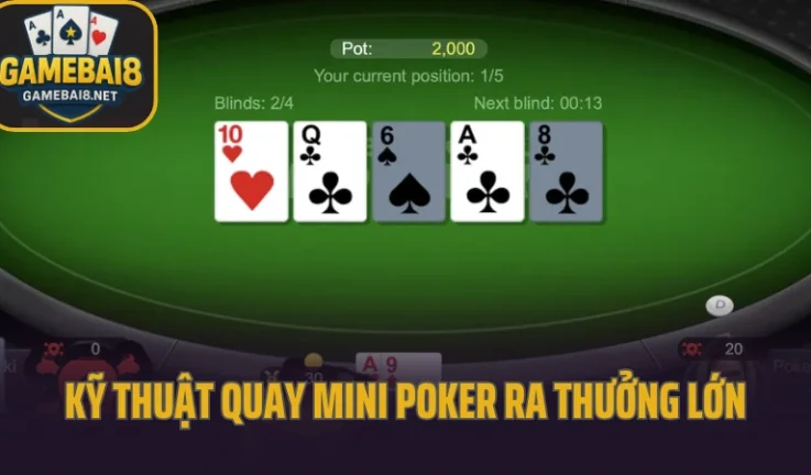 Mẹo Quay Mini Poker Trúng Lớn – 5 Kinh Nghiệm Từ Người Thật Việc Thật