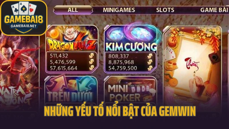 Gemwin - trải nghiệm cổng game với giao diện và tốc độ đỉnh cao 3 Những yếu tố nổi bật của gemwin