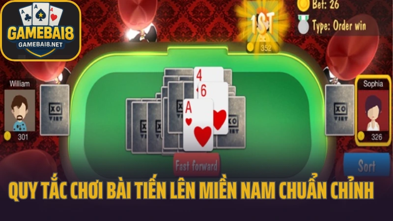 Tiến lên miền nam luật dễ, trò chơi cực dễ ghiền 3 Quy tắc chơi bài tiến lên miền nam chuẩn chỉnh