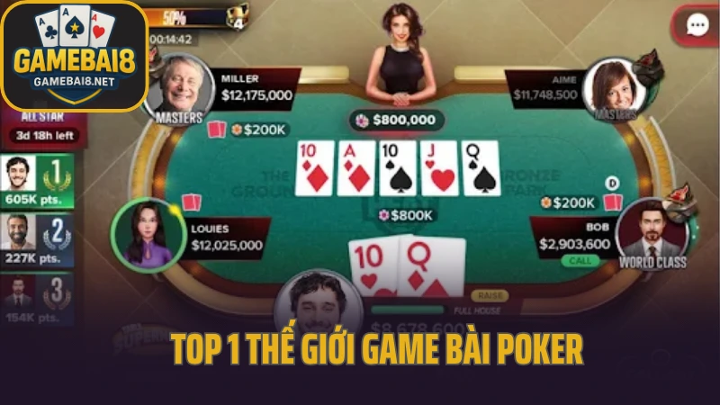 Thế giới game bài những biến thể hot nhất 2025 5 Top 1 thế giới game bài poker đòi hỏi phân tích chiến lược
