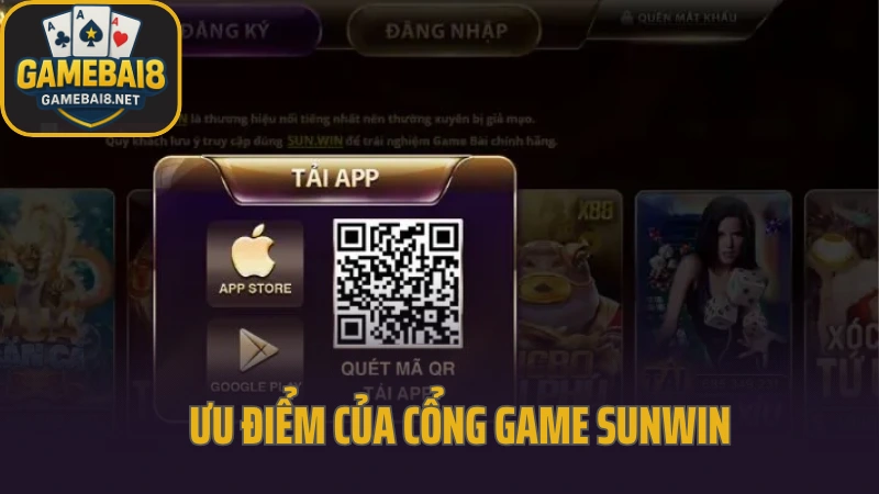 Sunwin - thế giới giải trí đầy màu sắc dành cho game thủ việt 4 Ưu điểm của cổng game sunwin